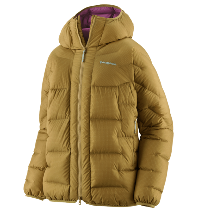 patagonia durable parka in bobcat brown