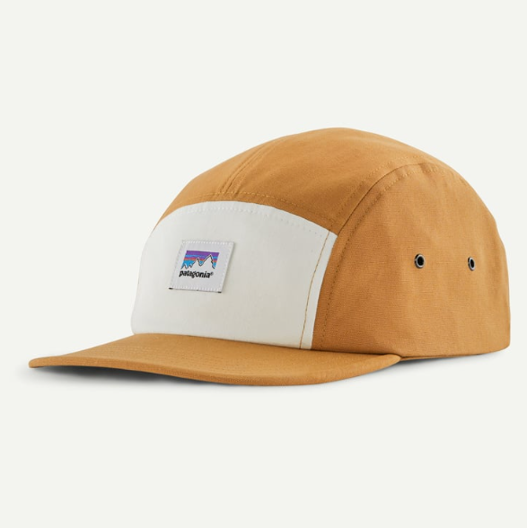 patagonia graphic maclure hat in talon gold