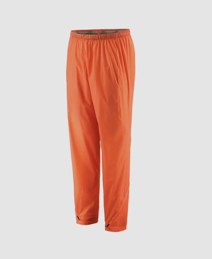 patagonia houdini rock pant in orange peel