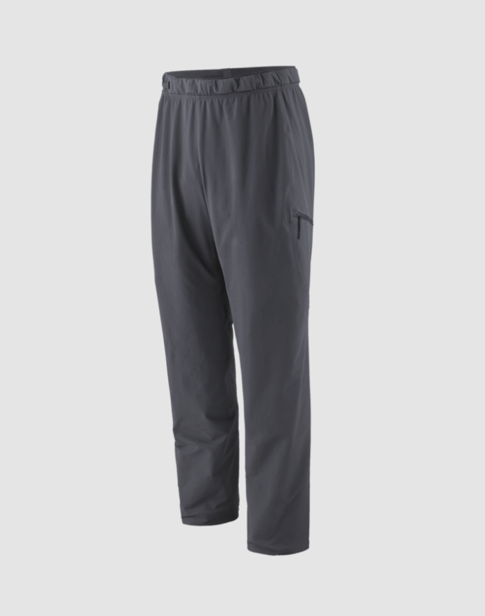 patagonia mens freewall pant in smolder blue