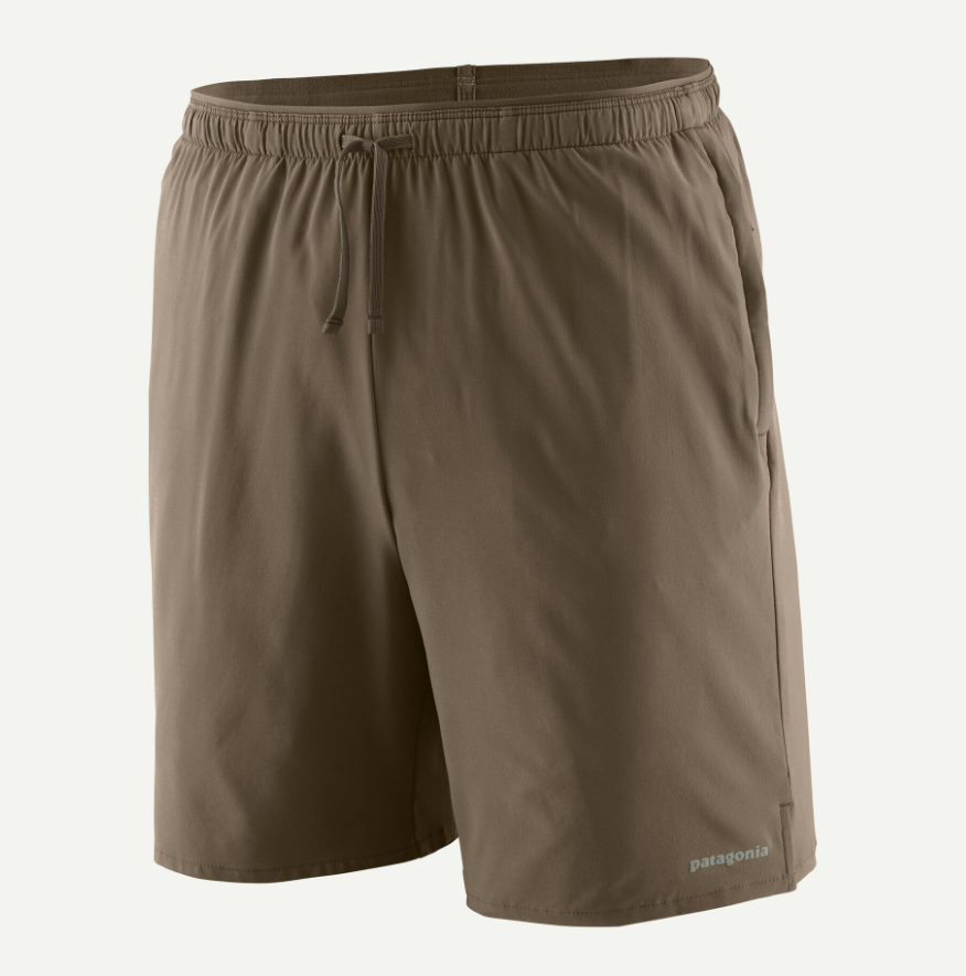 patagonia multi trail short in marlow brown
