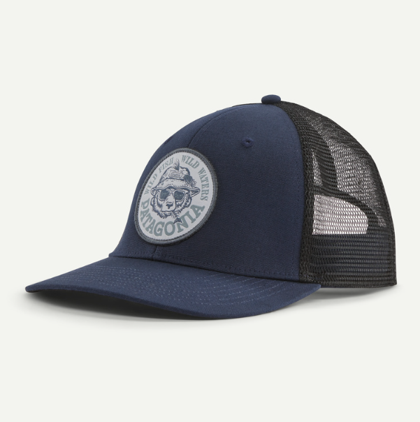 patagonia take a stand trucker in new navy
