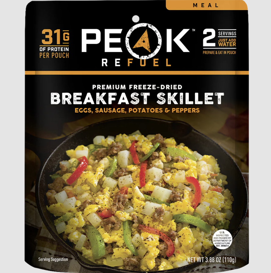 peak refuel breakfast skillet front