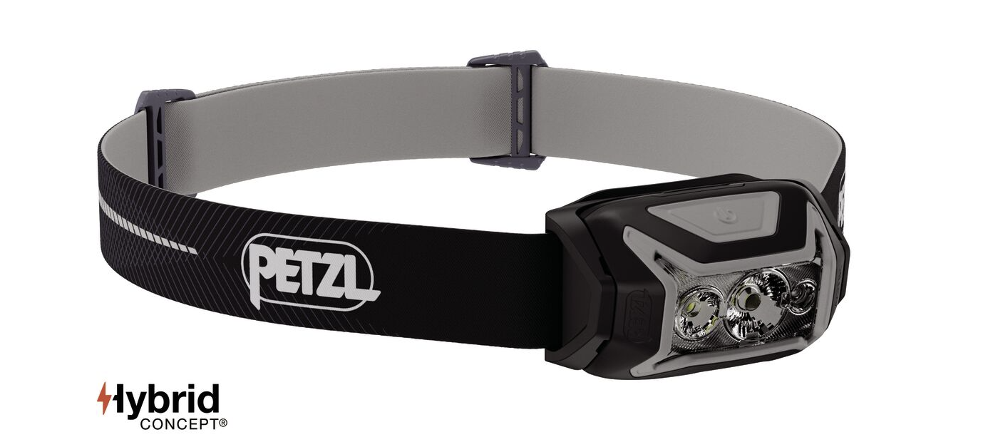 petzl actik core in black
