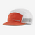 the patagonia duckbill cap in the color pimento red