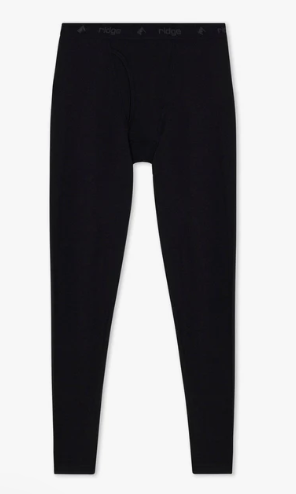 ridge merino aspect base layer bottoms mens black