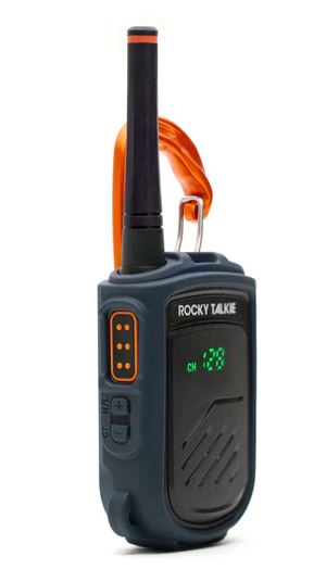 Rocky Talkie Mountain Radio, side view