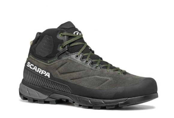 scarpa mens rapid mix gtx boot three quarters view