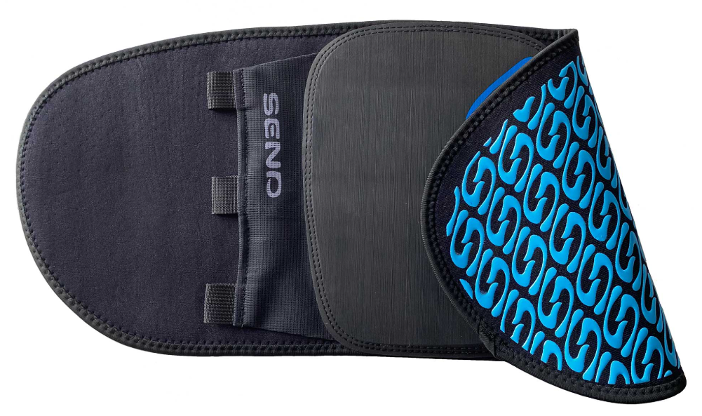send large classic knee pad open