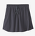 the patagonia womens fleetwith skort in the color smolder blue, front view