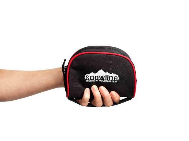 snowline spikes pro in a bag