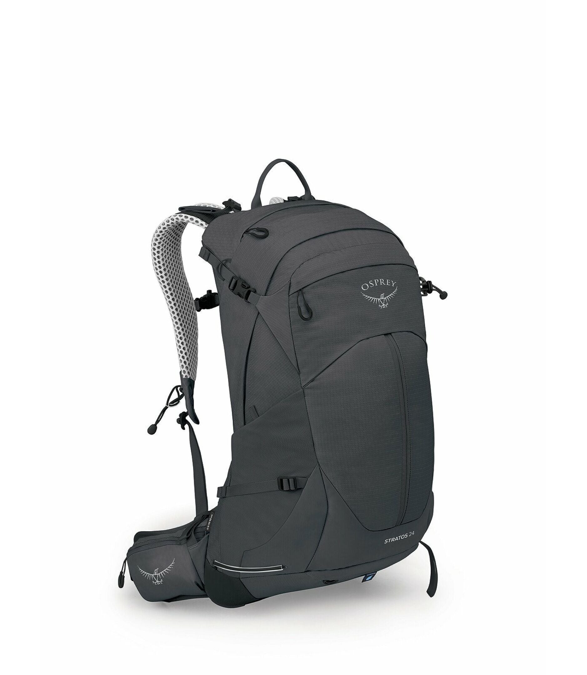 Osprey Stratos 24 Day Pack in grey, front