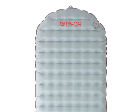 showing the top section of the nemo tensor all season ultralight insulated sleeping pad