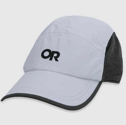 the outdoor research swift cap in the color titanium