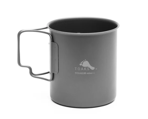 toaks 450 ultralight titanium mug
