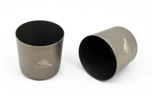 toaks shot glasses set of two