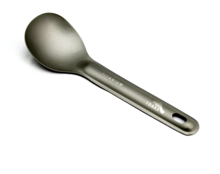 toaks titanium short handle spoon
