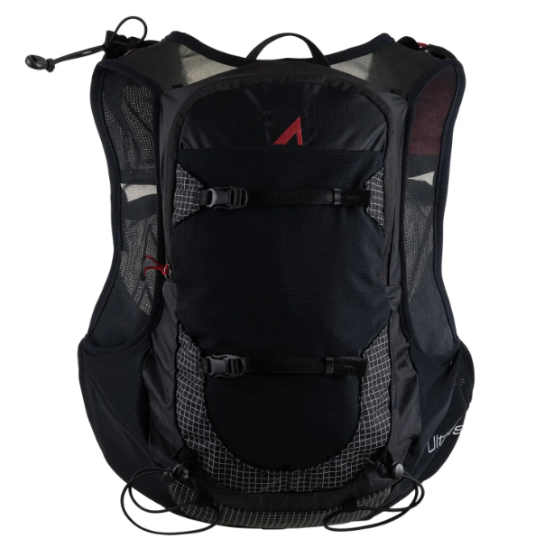 ultraspire zygos vest in black back view