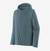 patagonia mens capilene cool daily hoody in the color utility blue, front view