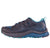 a photo of the la sportiva womens jackal 2 running shoe in the color carbon/lagoon, view of the instep