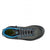 a photo of the asolo womens eldo mid leather gore tex boot in the color graphite blue moon, top view
