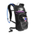 the camelback womens lobo 9 pack in the color charcoal, view of the pack packed with things