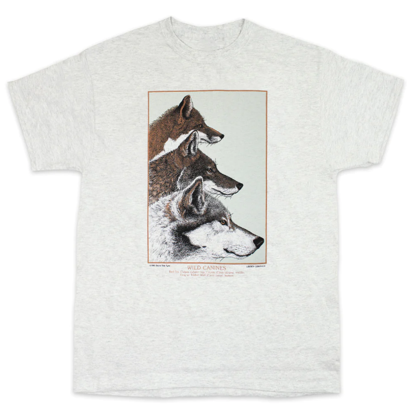 wild canines tee shirt from liberty graphics