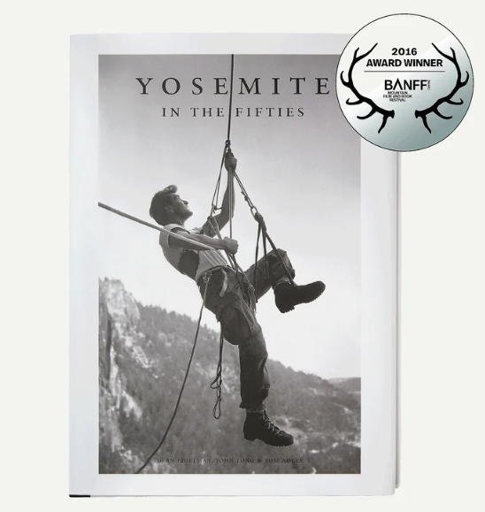 the front cover of yosemite in the fifties