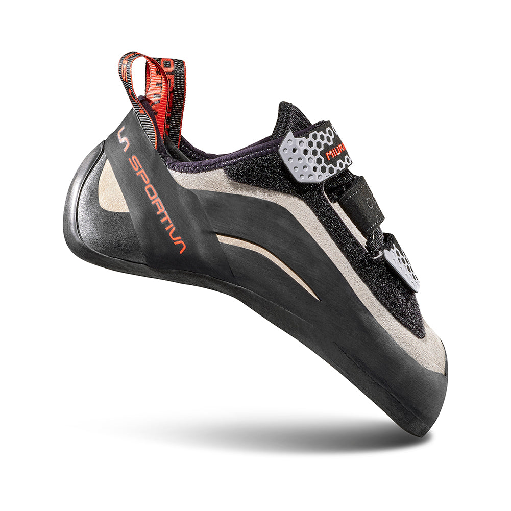 Miura VS women's climbing shoe, side view