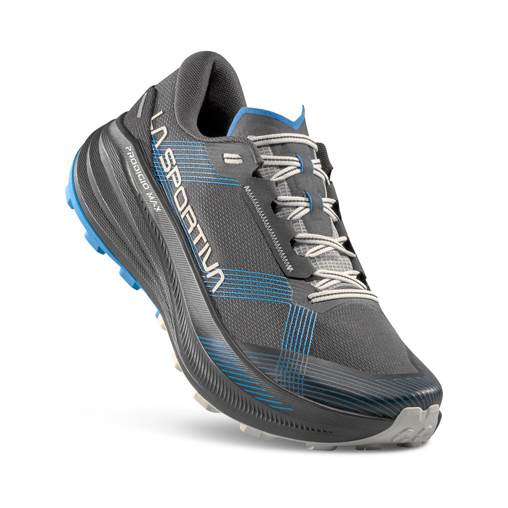 La Sportiva Prodigio Max Women's Trail Running Shoes, toe view