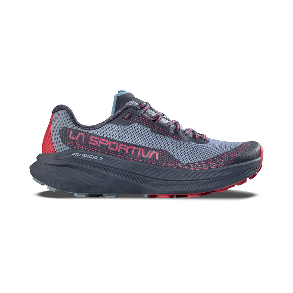 La Sportiva running shoe on a white background