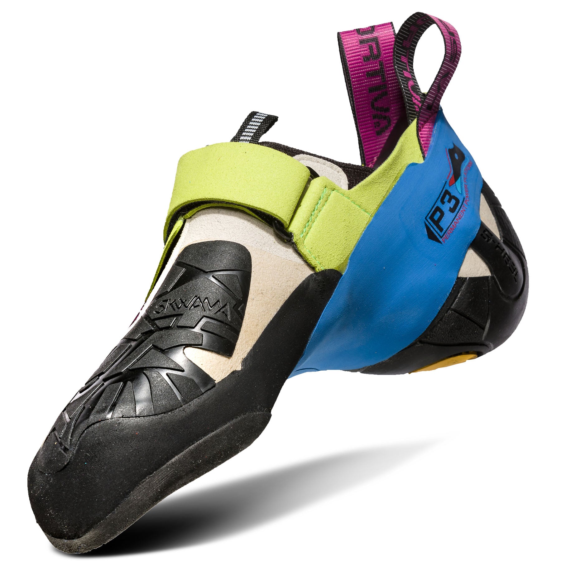 la sportiva womens' skwama climbing shoe, inside side view