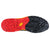the sole of the tx guide showing the back half is red and the front black