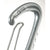 close up of the orbit wire carabiner that comes with the orbit express quickdraw