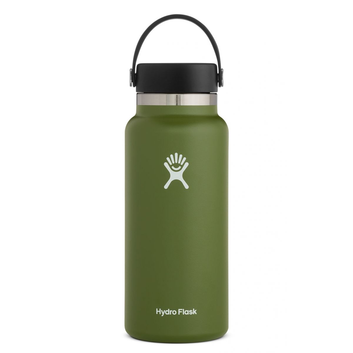 hydroflask 32 oz wide mouth bottle in olive