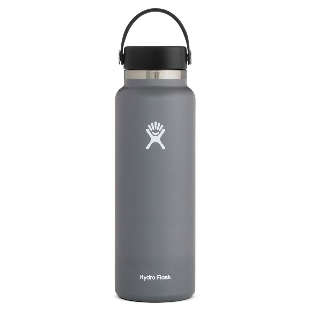 hydroflask 40oz wide mouth in stone
