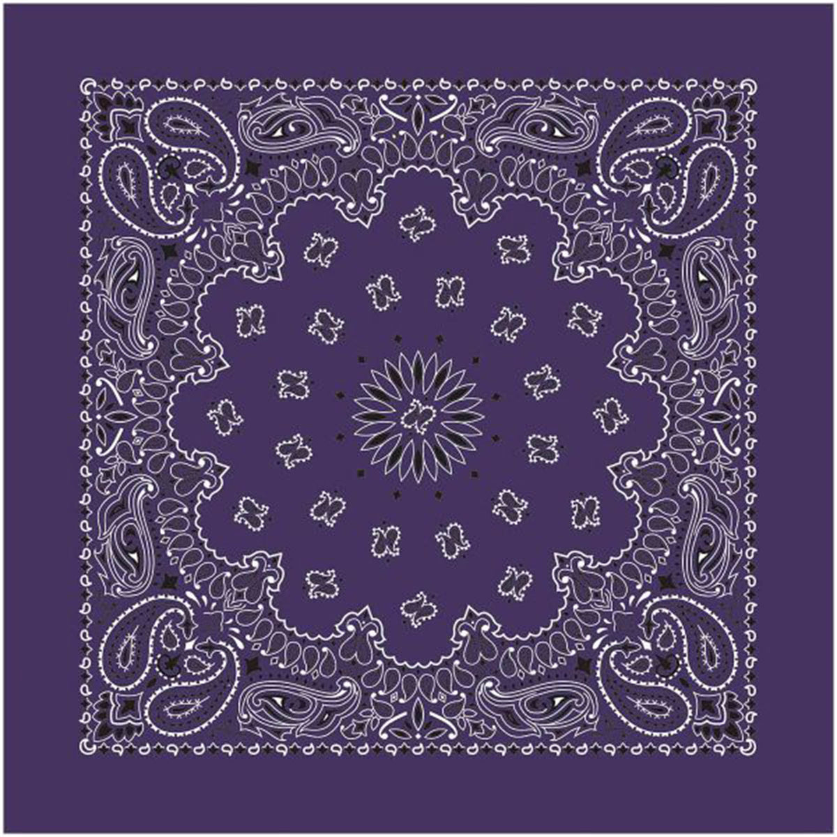 plum purple bandana