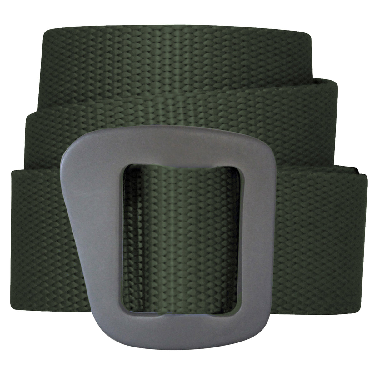 the millenium belt coiled, green