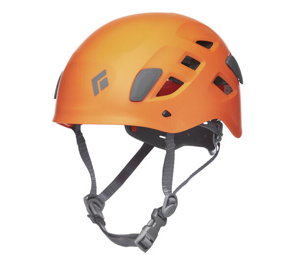 half dome helmet in orange