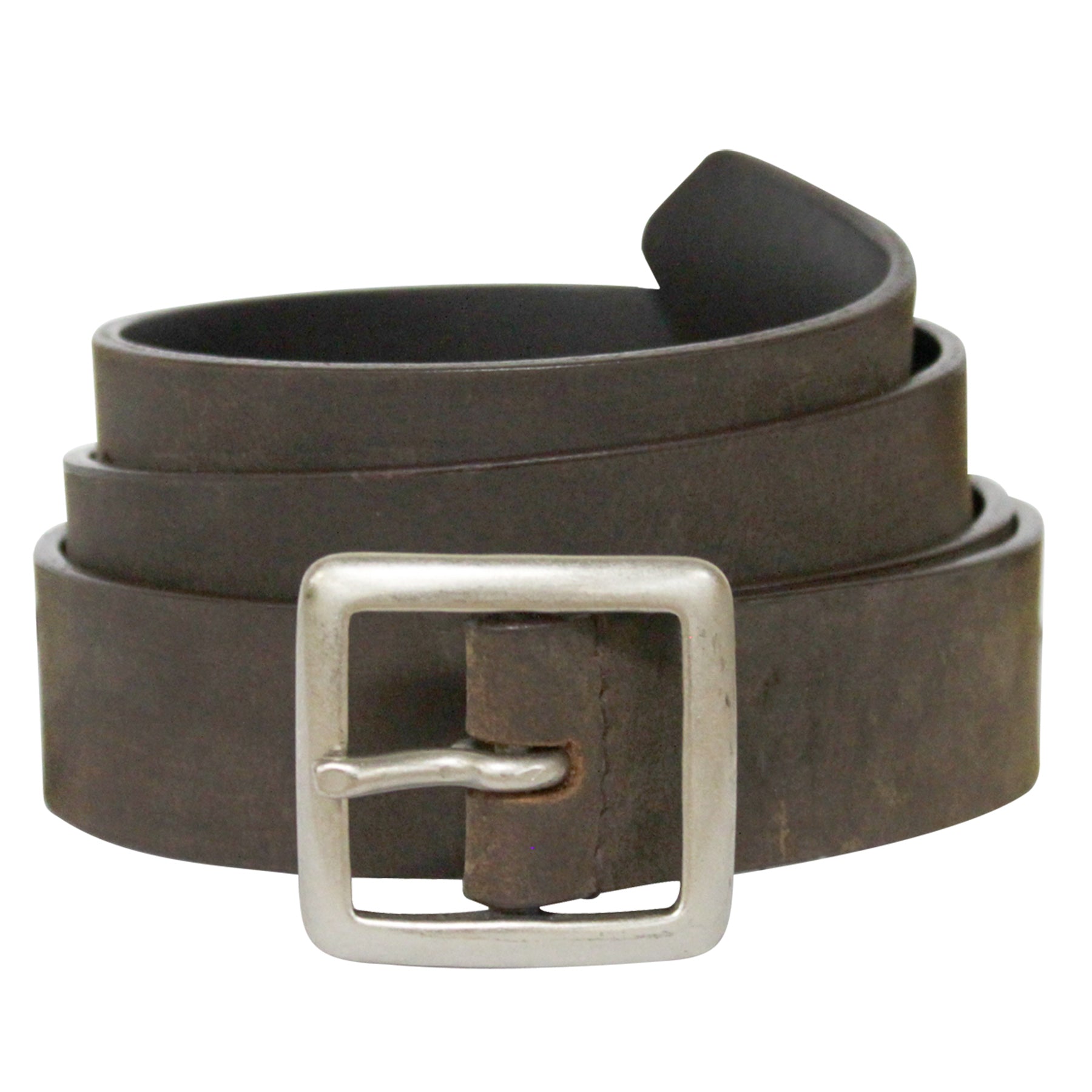 the bison designs classic leather belt in brown