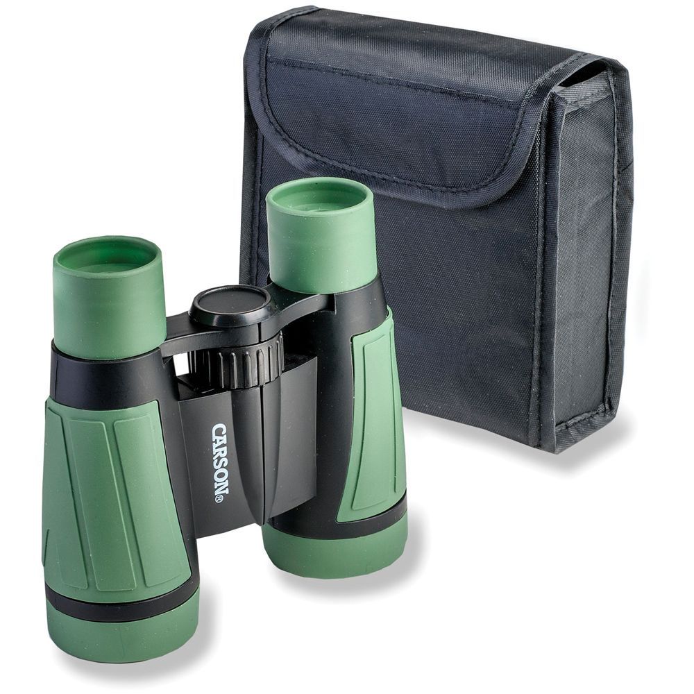 binoculars next to their case