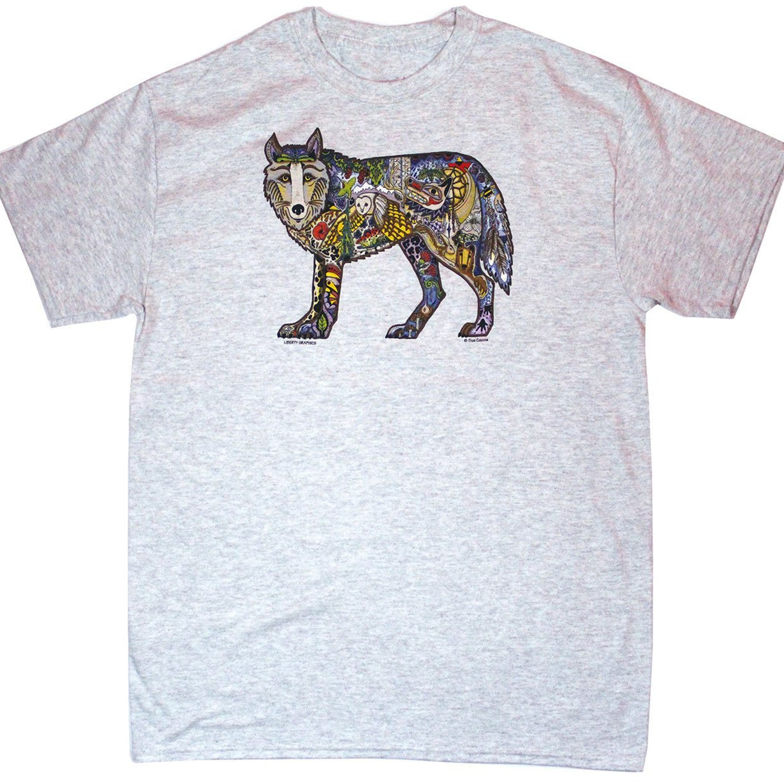 wolf tee shirt