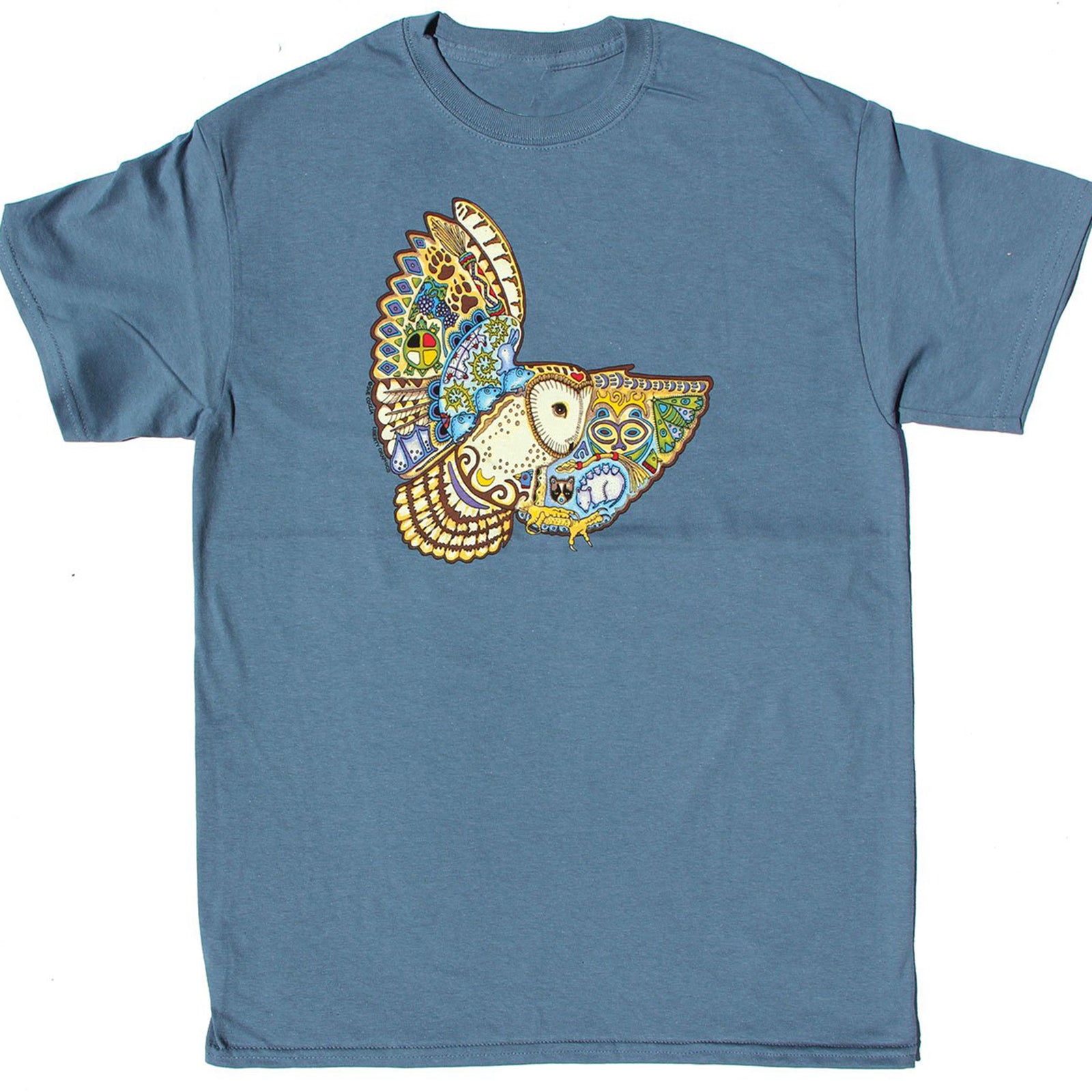 barn owl shirt in indigo