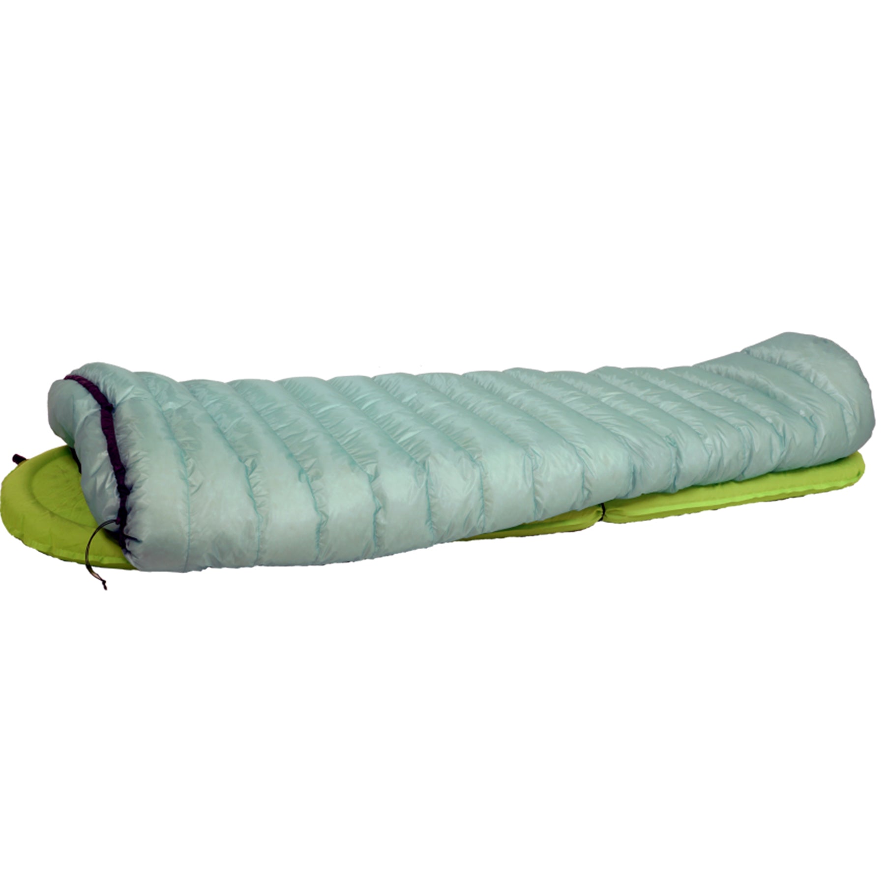 ASTRALITE SLEEPING BAG ATTACHED TO A SLEEPING PAD