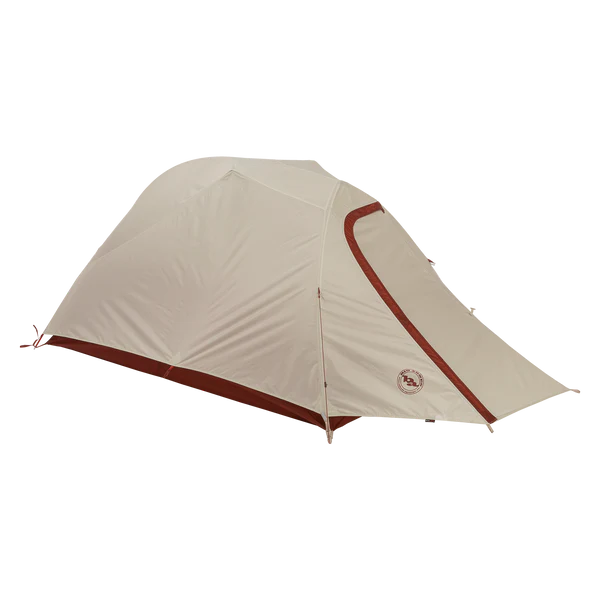 tent with fly door shut