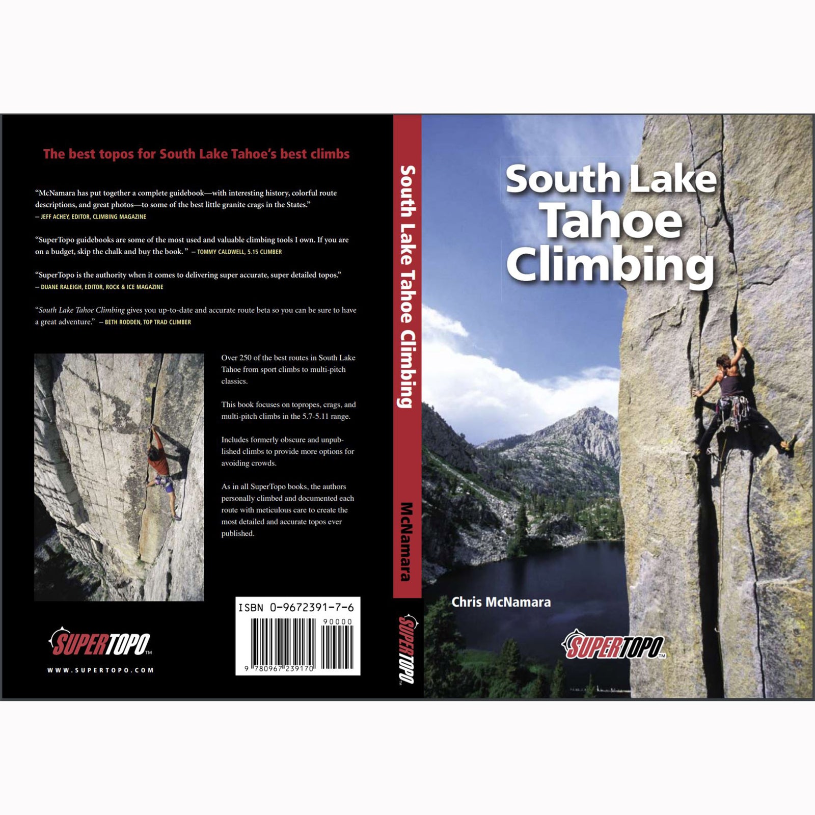 SuperTopo South lake Tahoe Climbing Guidebook