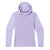 a photo of the smartwool womens active ultralite hoody in the color ultra violet, front view