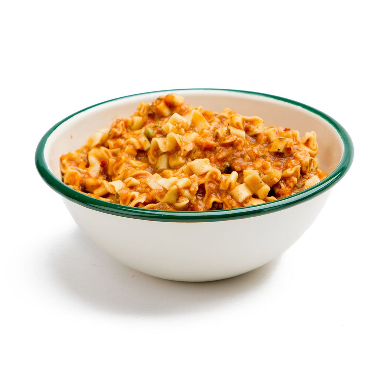 backpackers pantry lasagna prepared in bowl