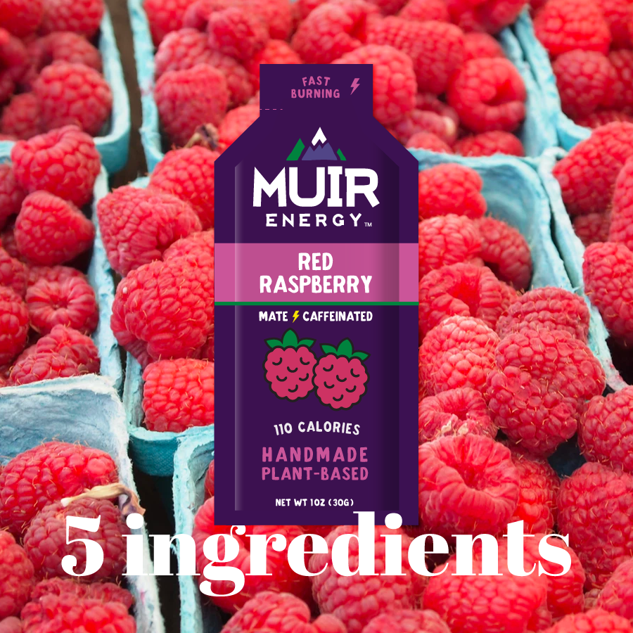 a raspberry gel amidst lots of rasberries