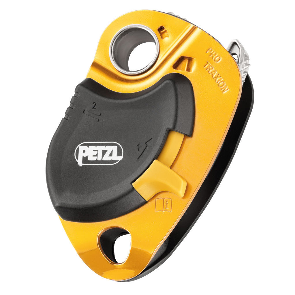 The petzl pro traxion pulley